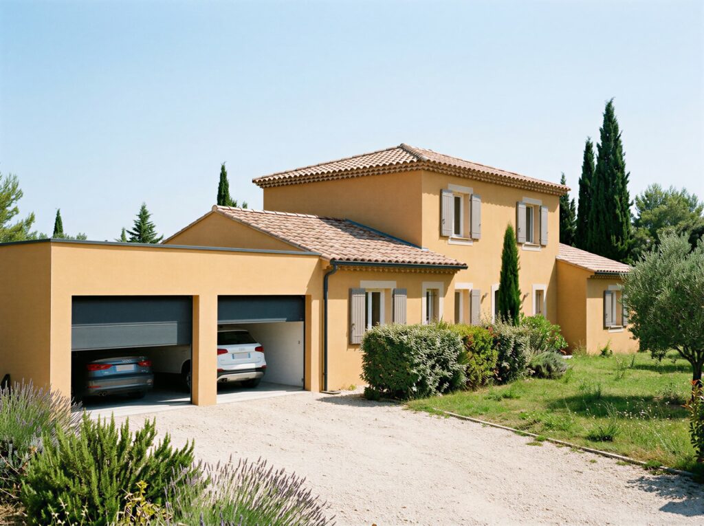 Garage double accolé à Mandelieu la Napoule (06)